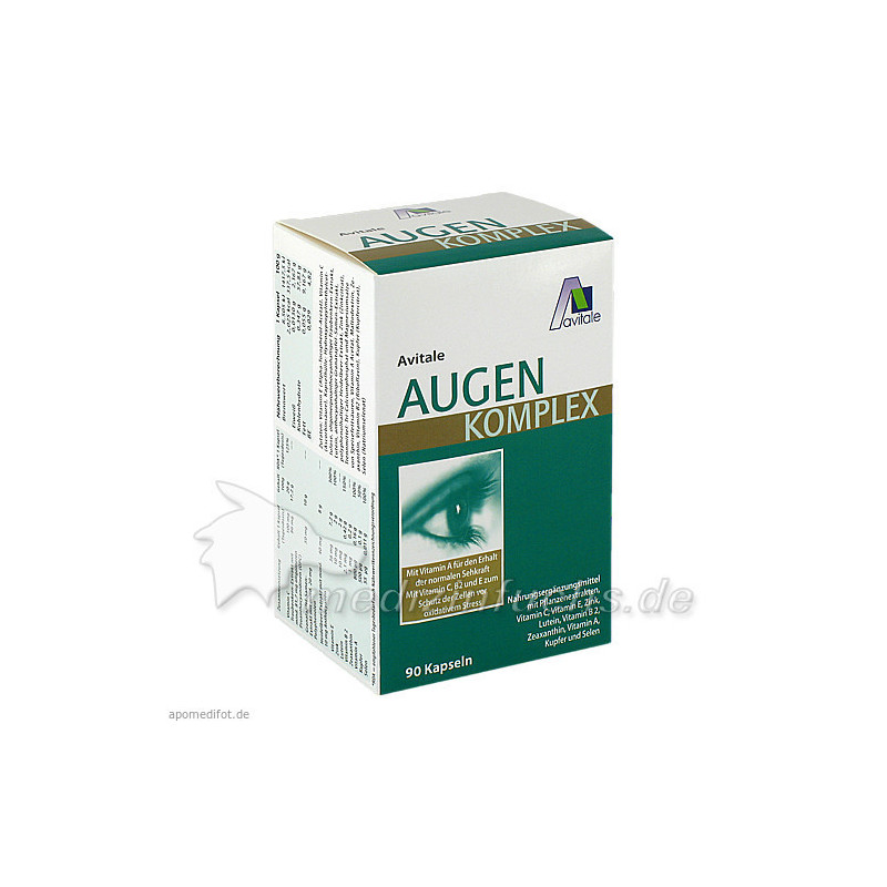 Augen Komplex Kapseln, 90 ST – PZN 7127809