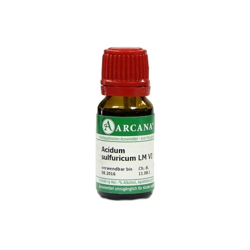 ACIDUM SULFUR LM 6, 10 ML – PZN 7538978