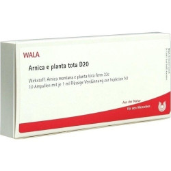 ARNICA E PLANTA TOTA D20, 10X1 ML – PZN 2832644