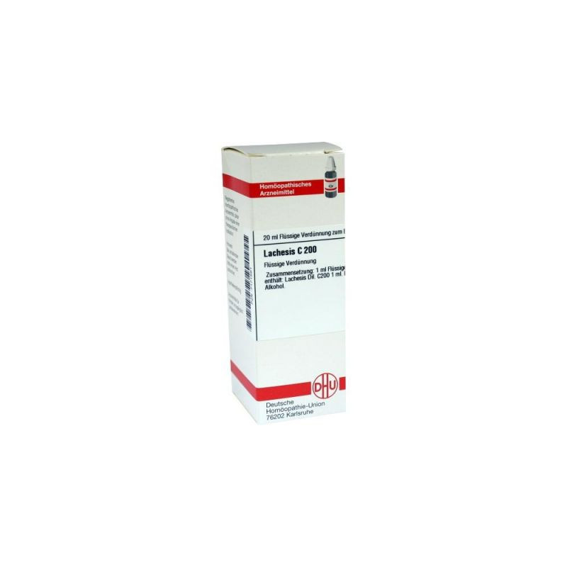 Lachesis C 200 Dilution (20 ml) – PZN 7171561