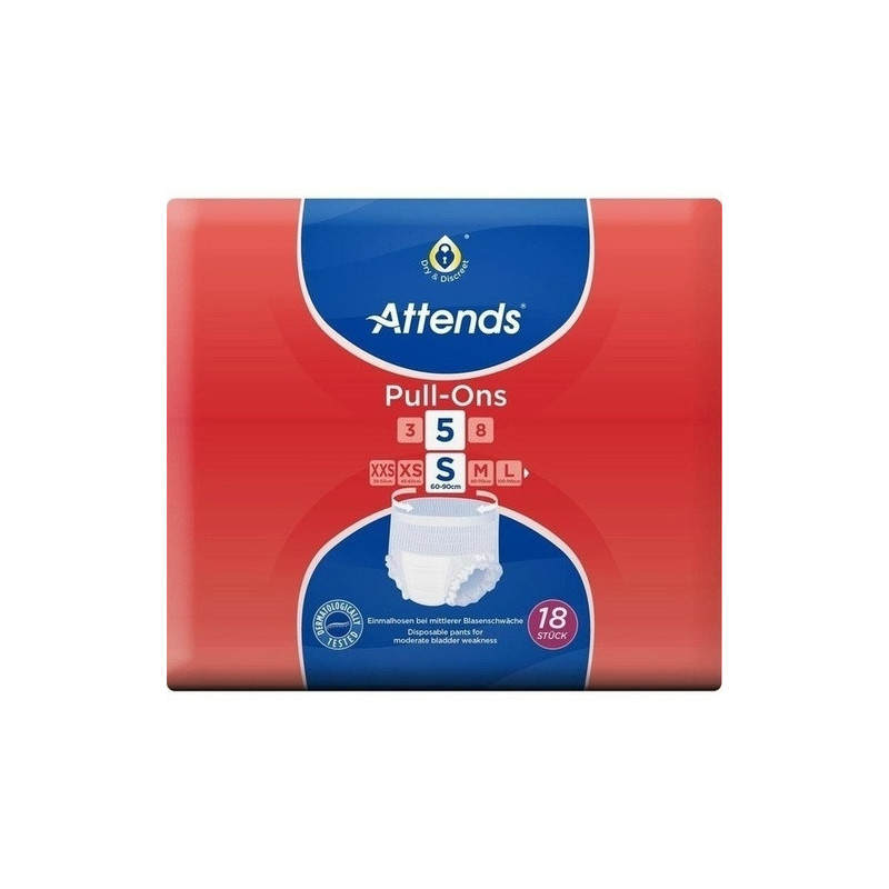 Attends Pull-Ons 5 Small, 18 ST – PZN 10328486