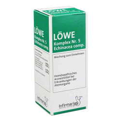 Löwe Komplex Nummer  5 Echinacea compositus  Tropfen (100 ml) – PZN 1036247