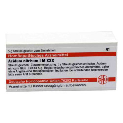 Lm Acidum Nitricum Xxx Globuli (5 g) – PZN 2821899
