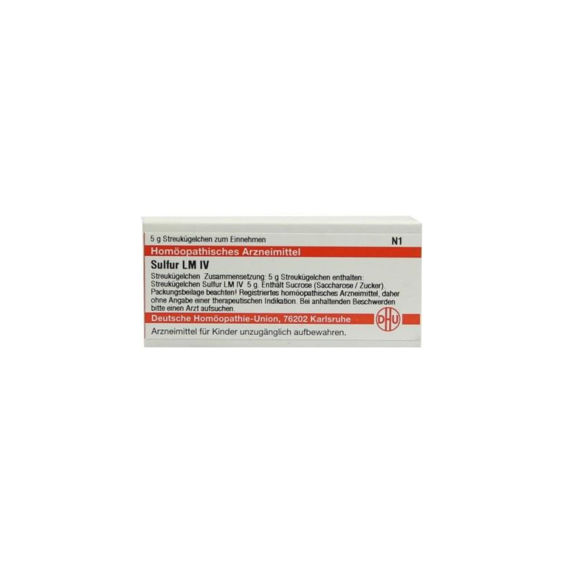 Lm Sulfur Iv Globuli (5 g) – PZN 7172810