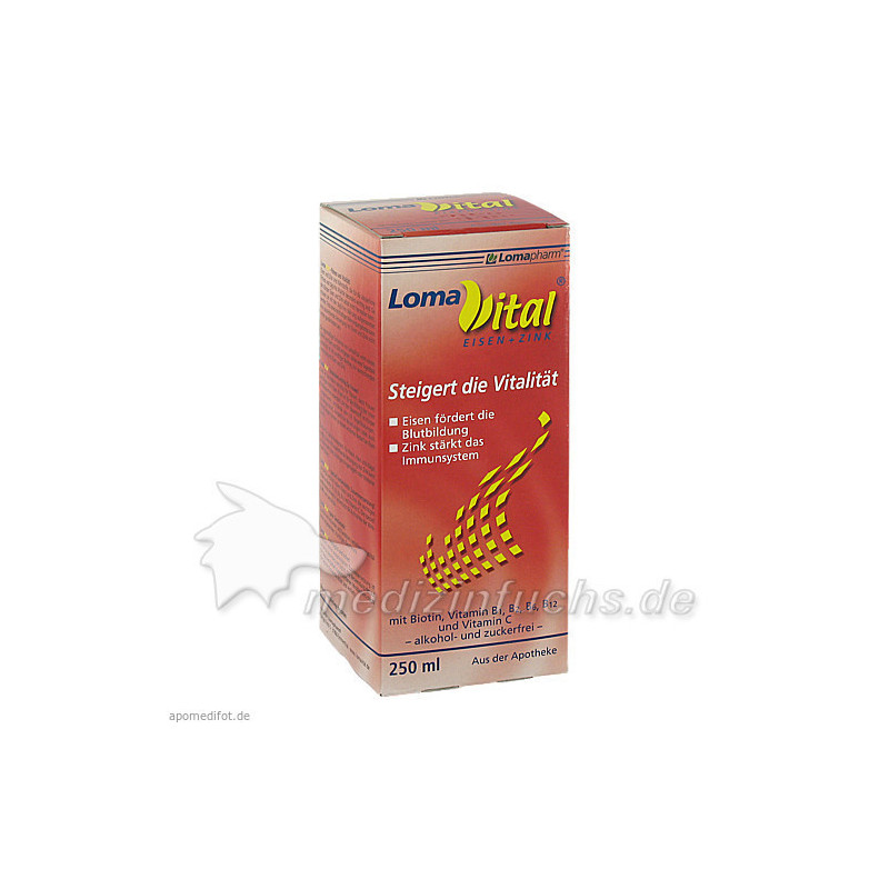 Lomavital Eisen+Zink, 250 ML – PZN 4439690