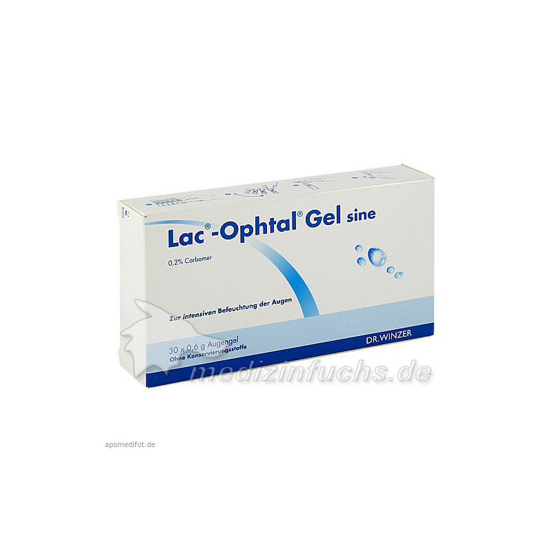 Lac-Ophtal Gel sine, 30X0.6 ML – PZN 5385134