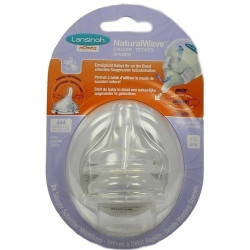 Lansinoh mOmma NaturalWave - Sauger S, 2 ST – PZN 2669859