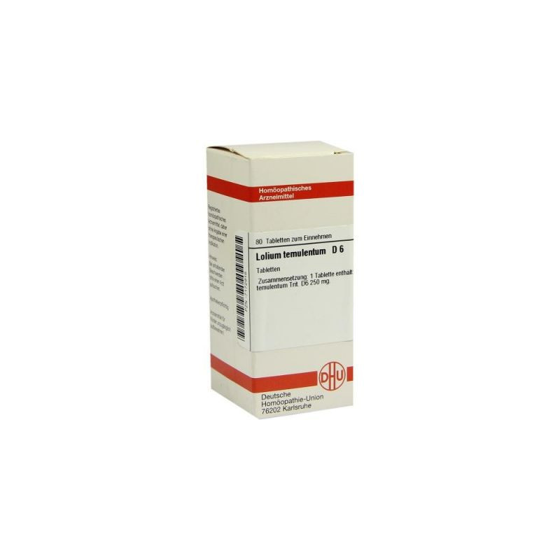 Lolium Temulentum D 6 Tabletten (80 stk) – PZN 7172916