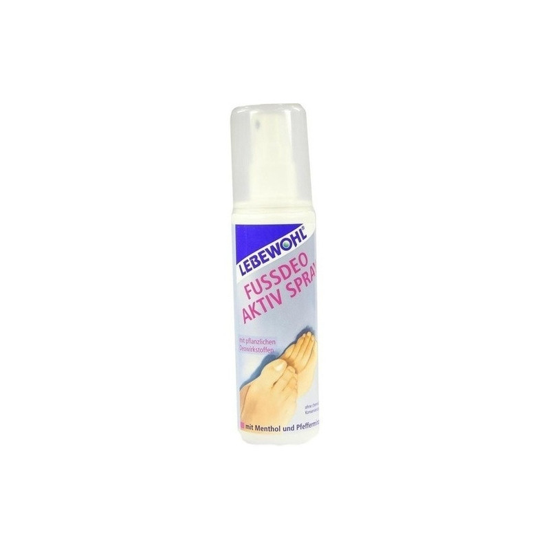 Lebewohl Fußdeo Aktiv Spray, 125 ML – PZN 6067583