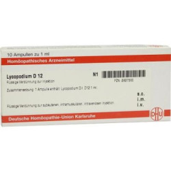 Lycopodium D 12 Ampullen (10X1 ml) – PZN 2827560
