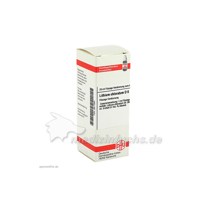 LITHIUM CHLORAT D 6, 20 ML – PZN 2617064