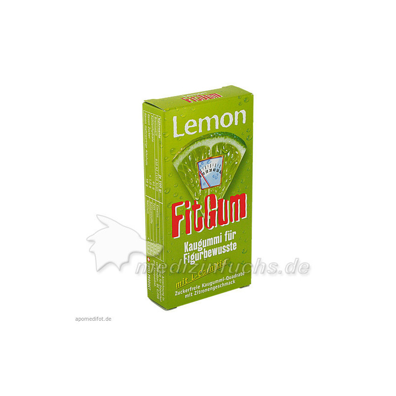 LEMON FIT GUM, 31 G – PZN 1334163