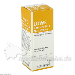 Löwe-Komplex Nr. 6 Nux vomica, 50 ML – PZN 4922601