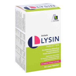 L-lysin 750 mg Tabletten (90 stk) – PZN 10326139