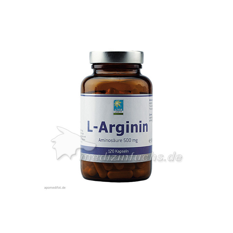 L-Arginin 500 mg, 120 ST – PZN 4874693