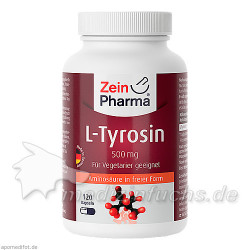 L-Tyrosine Caps, 120 ST – PZN 6918503