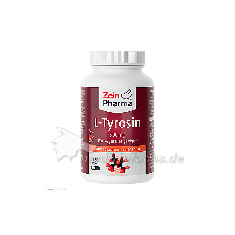 L-Tyrosine Caps, 120 ST – PZN 6918503