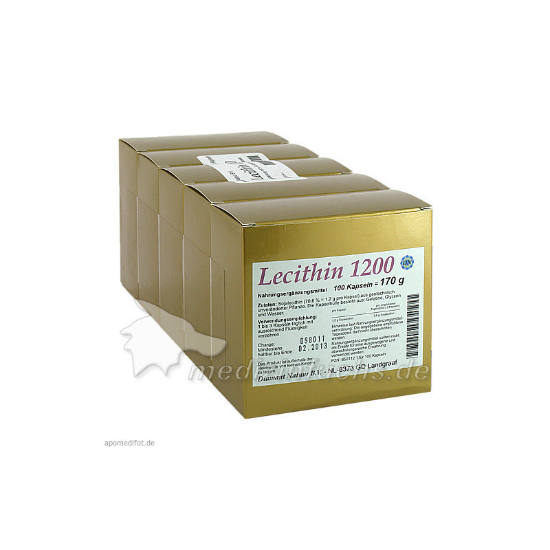 Lecithin 1200, 500 ST – PZN 8501144