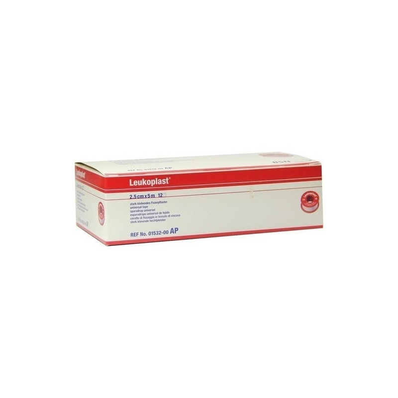 LEUKOPLAST 5MX2.5CM, 12 ST – PZN 4593480