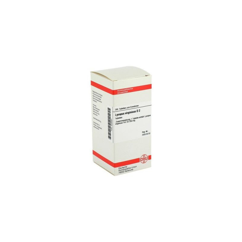 Lycopus Virg. D 2 Tabletten (200 stk) – PZN 4225581