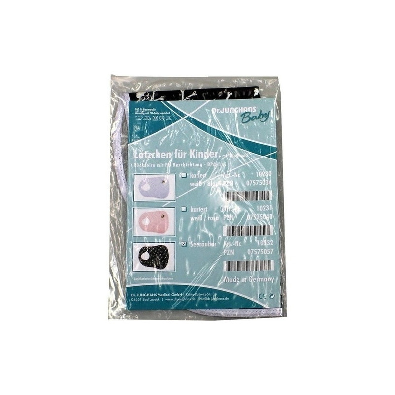 Lätzchen BABY Rückseite beschichtet SEERÄUBER, 1 ST – PZN 7575057