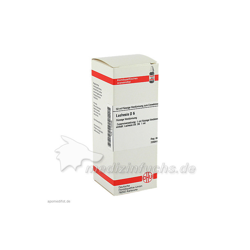 LACHESIS D 6, 50 ML – PZN 2103046