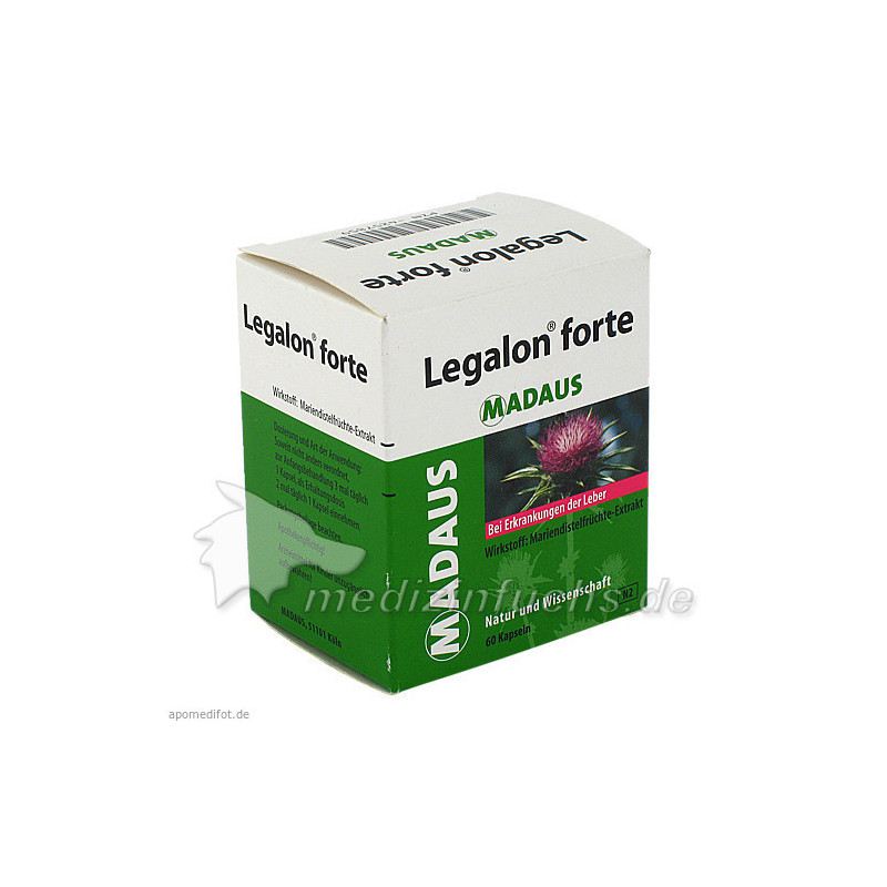 Legalon forte Madaus Kapseln, 60 ST – PZN 4257859