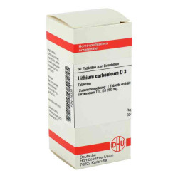 Lithium Carb. D 3 Tabletten (80 stk) – PZN 2633011