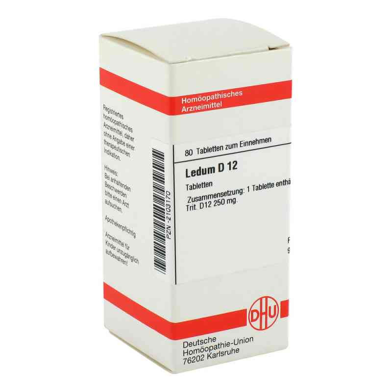 Ledum D 12 Tabletten (80 stk) – PZN 2103170