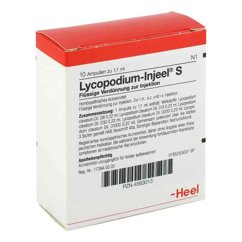 Lycopodium Injeel S Ampullen (10 stk) – PZN 4563013