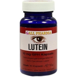 Lutein 10mg Kapseln, 30 ST – PZN 6075134