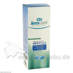 Lenscare OptiSept 350ml + 45 Tabl. + 1 Beh, 1 P – PZN 8801018