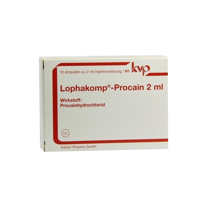 Lophakomp Procain 2ml, 10X2 ML – PZN 123926