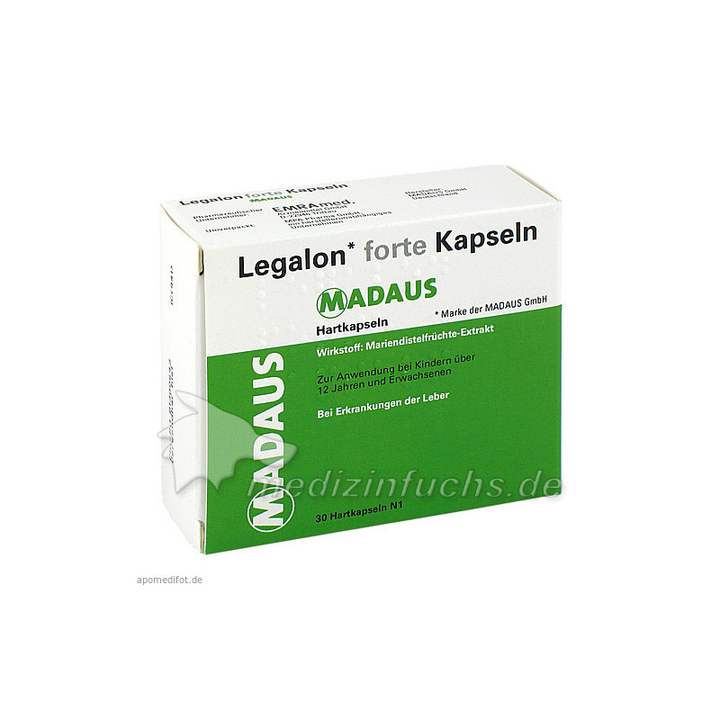 Legalon forte Kapseln, 30 ST – PZN 9779999