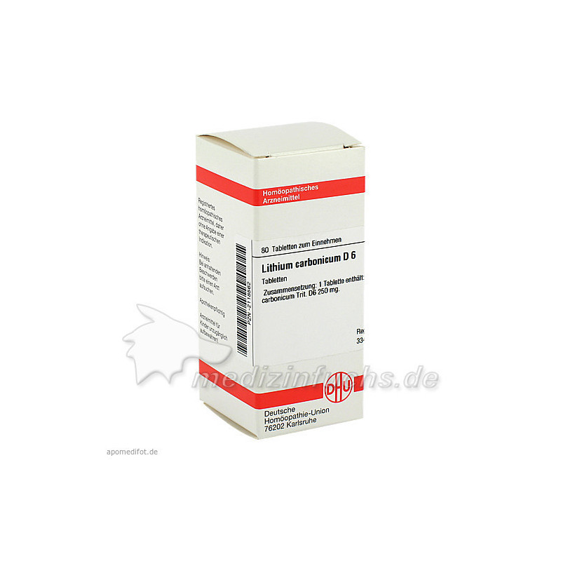 LITHIUM CARB D 6, 80 ST – PZN 2118562