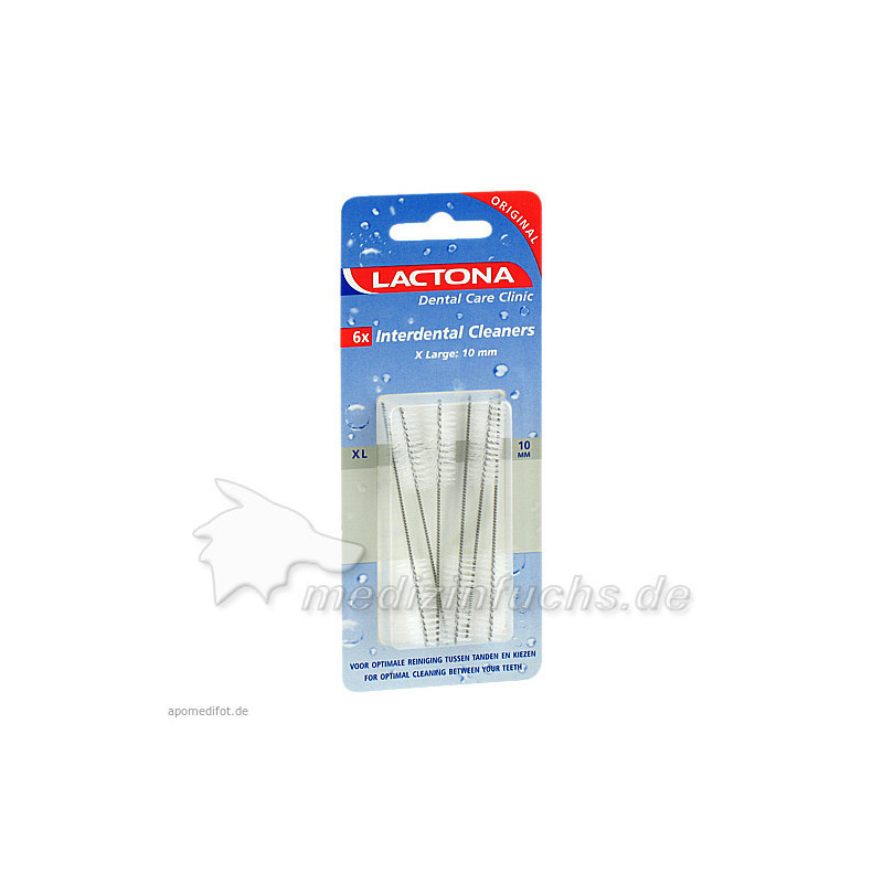 Lactona Interdentalbürsten 10mm, 6 ST – PZN 7229674