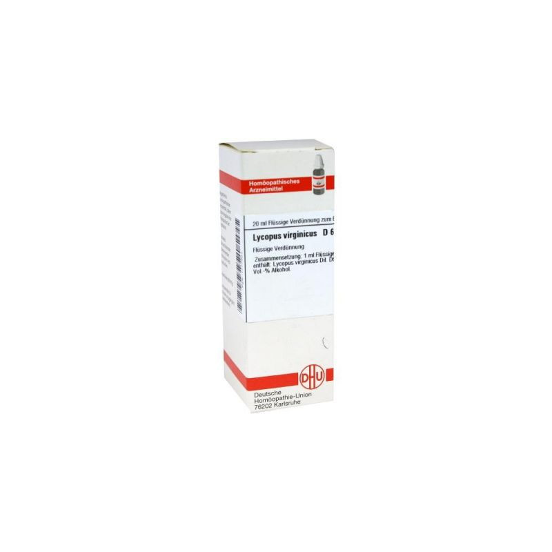 Lycopus Virg. D 6 Dilution (20 ml) – PZN 1777601