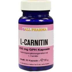 L-CARNITIN 250mg, 30 ST – PZN 1290460