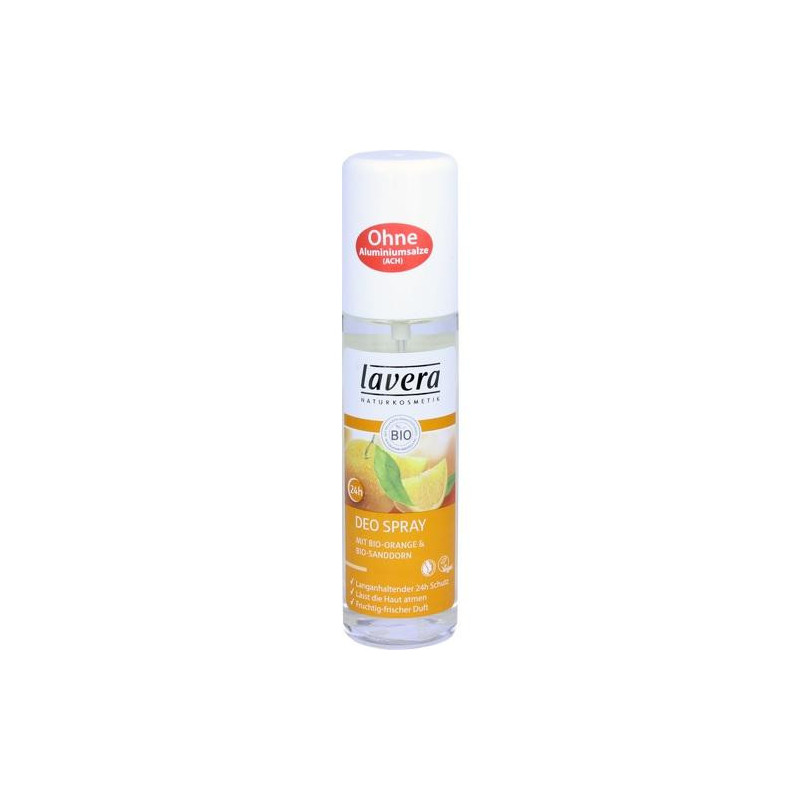 lavera DEO SPRAY Bio-Orange + Bio-Sanddorn, 75 ML – PZN 10978250