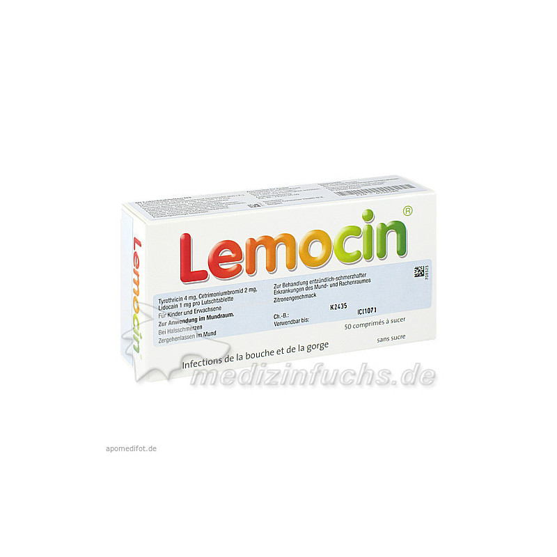 Lemocin Pastillen, 50 ST – PZN 6558588
