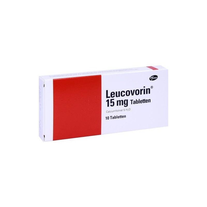 Leucovorin 15mg, 10 ST – PZN 1929399