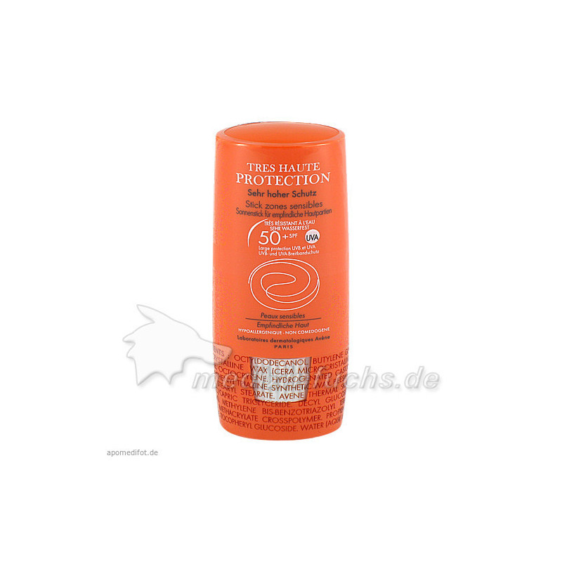 AVENE SunSitive Sonnenstick empf.Hautpart.SPF 50+, 8 G – PZN 5874666