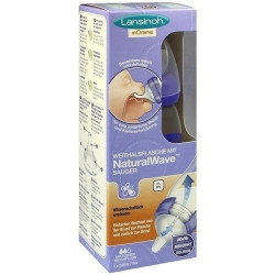 Lansinoh Weithalsflasche 240ml Sauger M, 1 ST – PZN 10272998