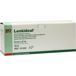 Lenkideal 5mx8cm ohne Verbandklammern weiß, 10 ST – PZN 7600861