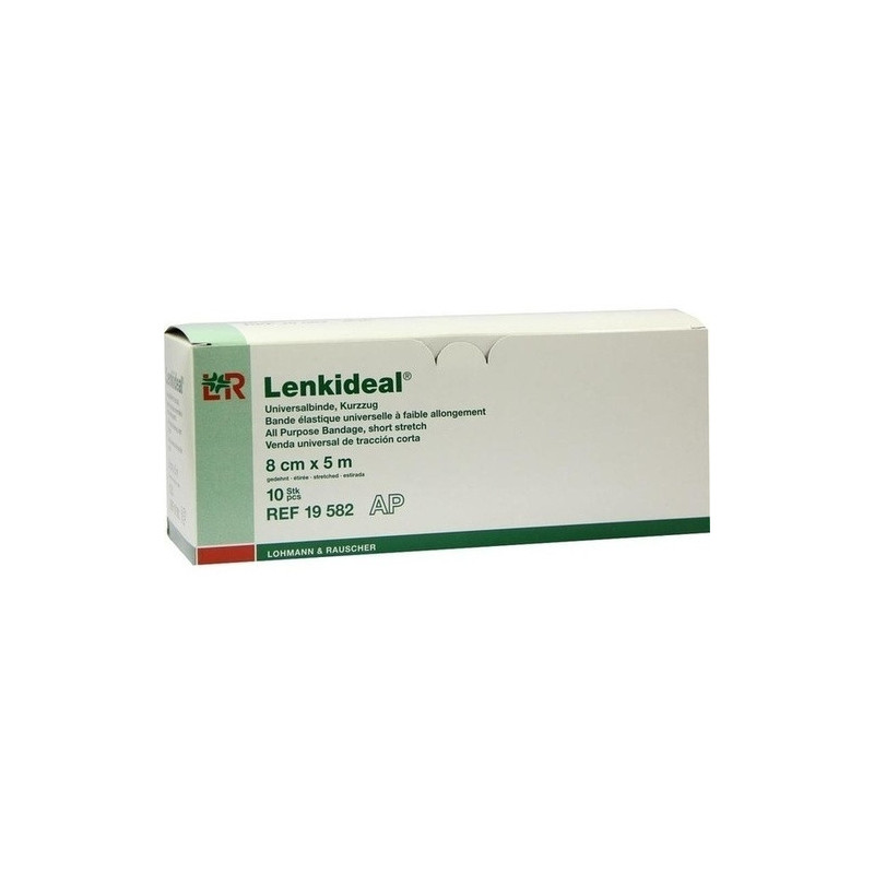Lenkideal 5mx8cm ohne Verbandklammern weiß, 10 ST – PZN 7600861