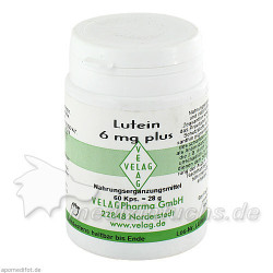 Lutein 6mg plus, 60 ST – PZN 2680252