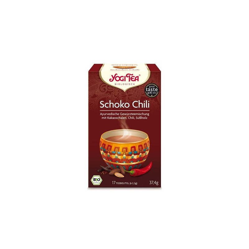 YOGI TEA Schoko Chili Bio Filterbeutel, 17X2.2 G – PZN 9687636