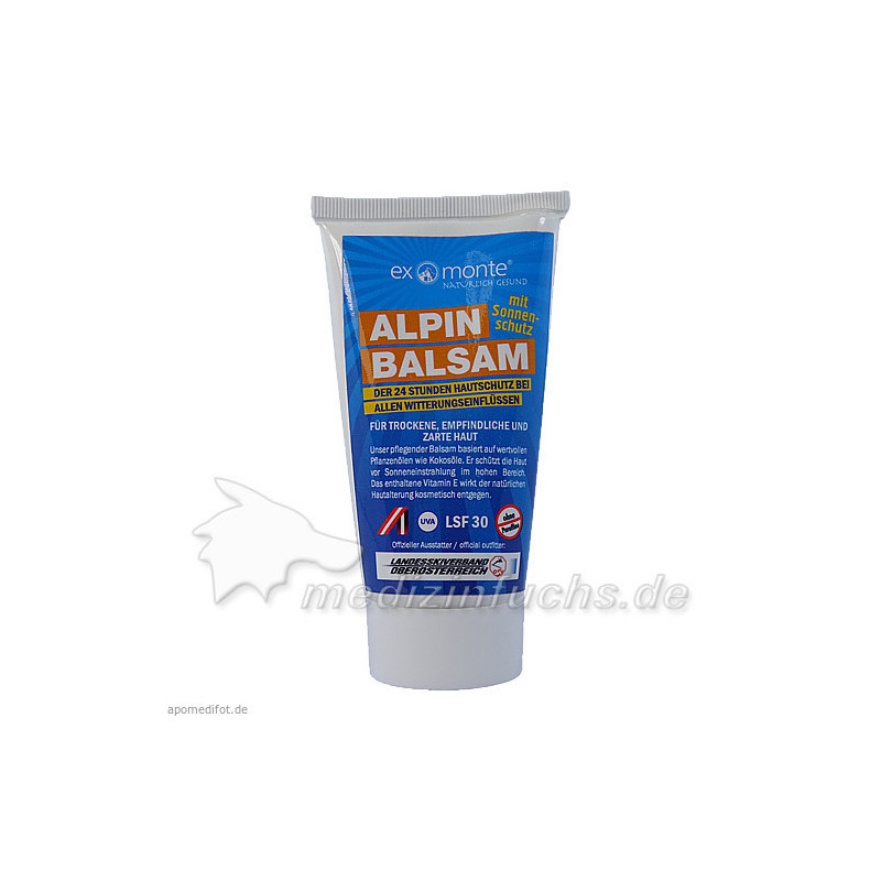 Alpin Balsam LSF 30 ohne Paraffine für zarte Haut, 50 ML – PZN 10411951