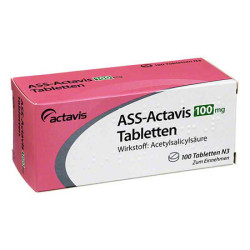 ASS-Actavis 100mg (100 stk) – PZN 3298141