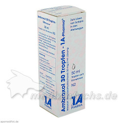 Ambroxol 30 Tropfen-1A Pharma, 50 ML – PZN 3202000